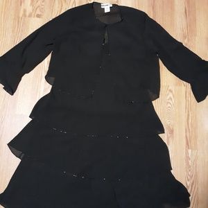 Dana Kay 2-Piece Midi Evening Gown